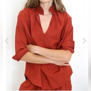 A Shirt Thing PENELOPE CABO Blouse Size Small